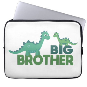 Big brother dinosaur cartoon boys r laptop sleeve