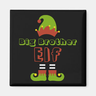 Big Brother Elf Christmas Xmas Cute T Shirt Magnet