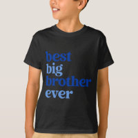 Big Brother Ever Gray With Blue Text Boys _2