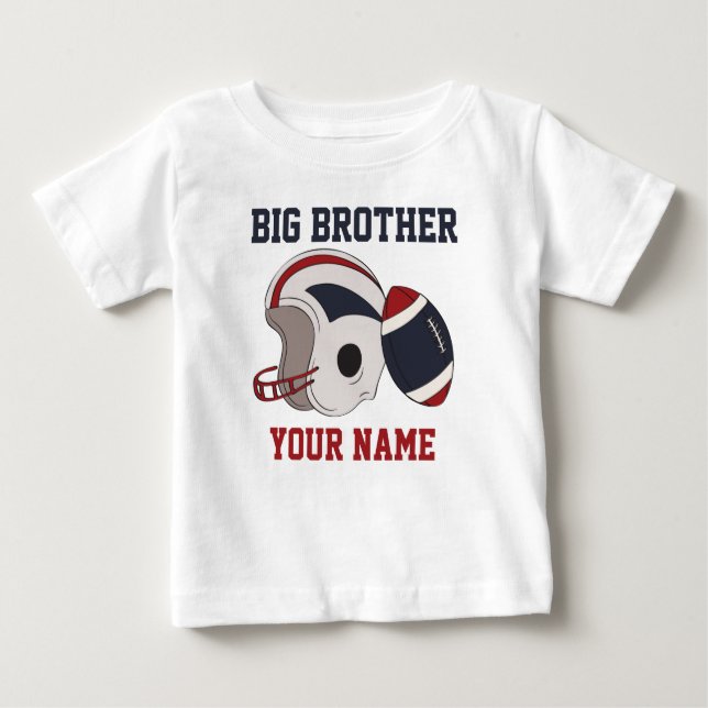 Big Brother Football Personalised Shirt (Front)