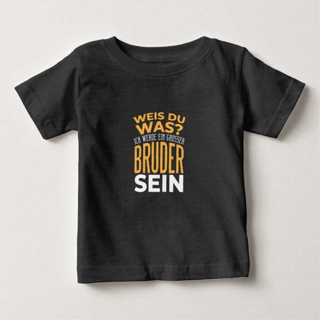 Big Brother German Baby T-Shirt (Front)