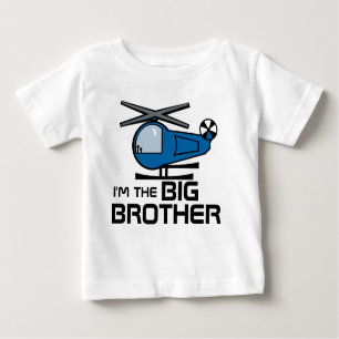 Big Brother Helicopter Baby T-Shirt