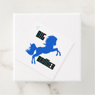 Big Brother Horse Rearing Favour Tags