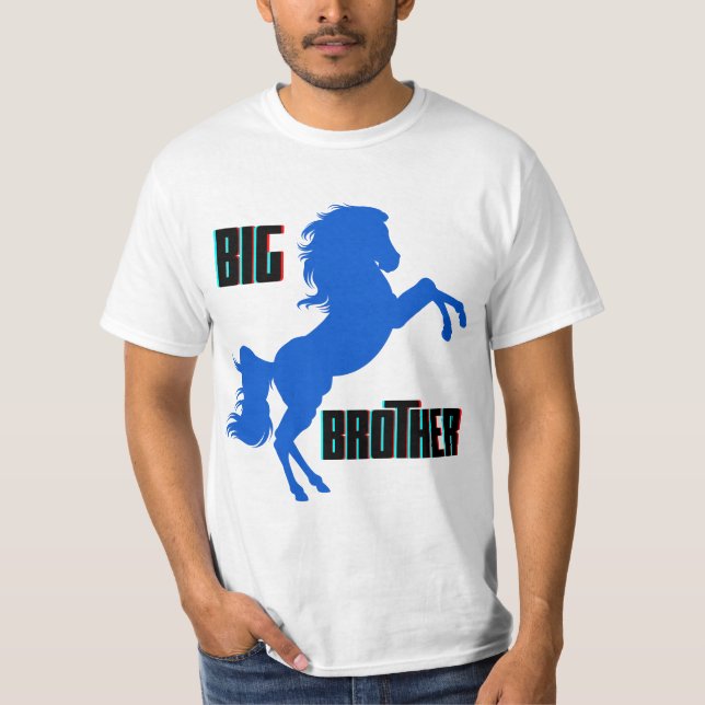 Big Brother Horse Rearing T-Shirt (Front)