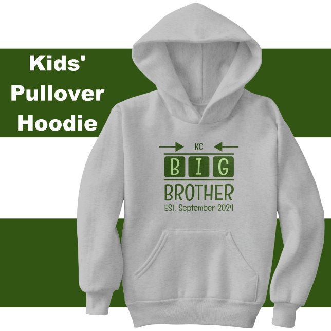 Big brother initials est. month year green (Creator Uploaded)