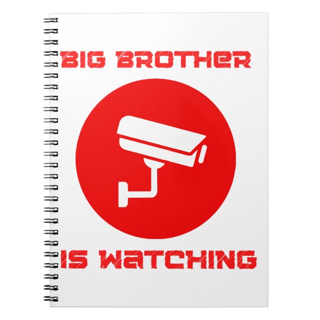 Big Brother is Watching  1984 ingsoc Notebook (Front)