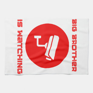 Big Brother is Watching  1984 ingsoc Tea Towel