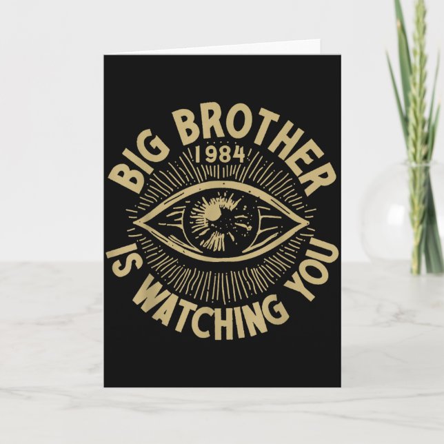 Big Brother Is Watching You  Card (Front)