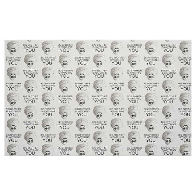 Big brother is watching you fabric (Fat Quarter)