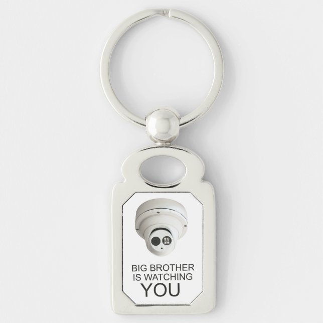 Big brother is watching you key ring (Front)