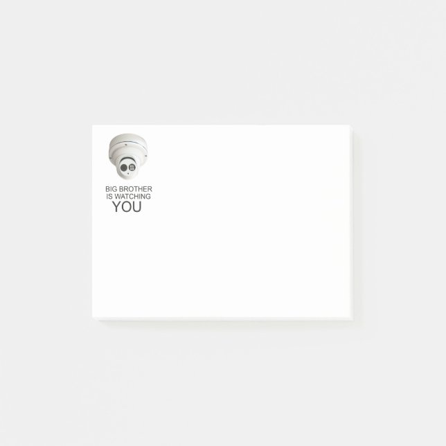 Big brother is watching you post-it notes (Front)