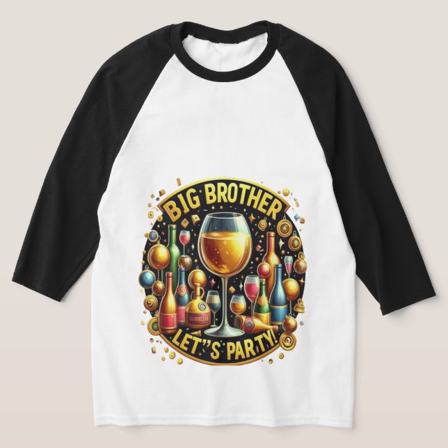 Big Brother It's Rave Time T-Shirt (Laydown)
