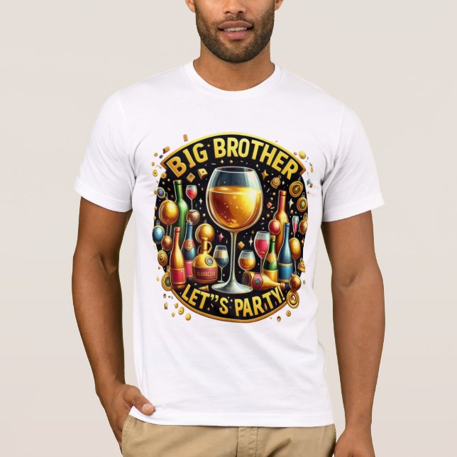 Big Brother It's Rave Time T-Shirt (Front)