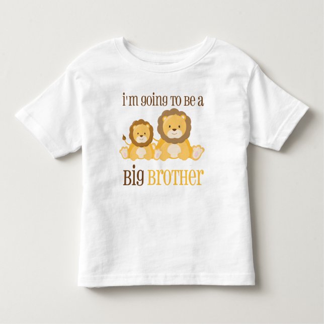 Big Brother Lion Shirt (Front)