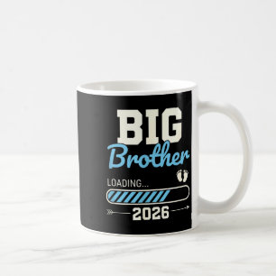 Big brother loading 2026 pregnancy announcement coffee mug