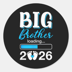 Big Brother Loading 2026 Promoted To Big Brother 2 Classic Round Sticker