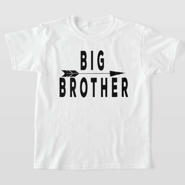 Big Brother | Matching Sibling Family  T-Shirt (Laydown)