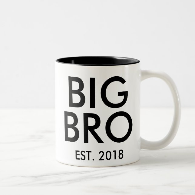 Big Brother Mug | New baby Pregnancy Personalized (Right)