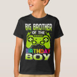 BIG BROTHER Of The Birthday Boy Matching Video Gam T-Shirt<br><div class="desc">Birthday Game,  Birthday Gamer,  Birthday Video Game,  Birthday Controller Game,  Birthday Boy Game,  Birthday Boy Video Game,  Family Matching Game,  BIG BROTHER Of The Birthday Boy Matching Video Gamer Birthday T-Shirt</div>