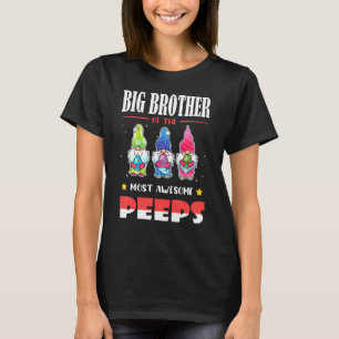 Big Brother Of The Most Awesome Gnomies Cute Gnome T-Shirt