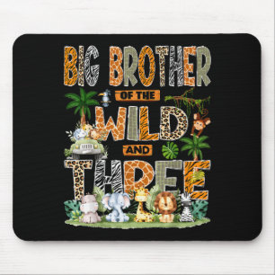 Big Brother Of The Wild & Three 3rd Birthday S Mouse Pad