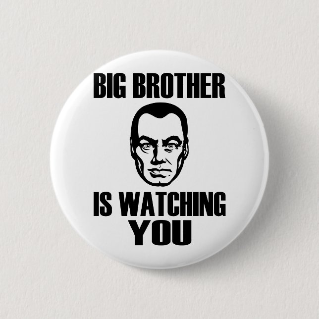 Big Brother Portrait Button (Front)