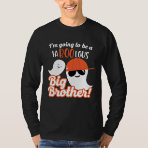 Big Brother Pregnancy Announcement Ghost Boys Hall T-Shirt