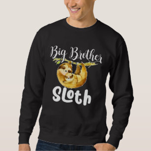 Big Brother Sloth Matching Family Cute  Mother s D Sweatshirt