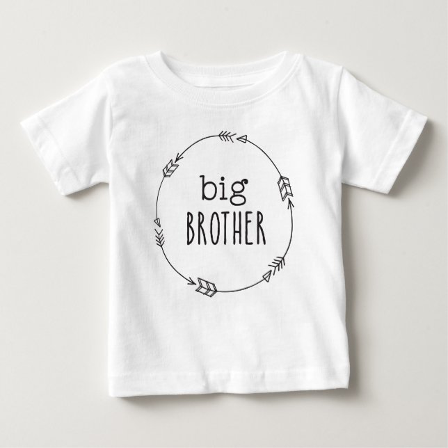 Big Brother T-Shirt with Tribal Arrows (Front)