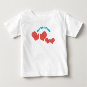Big Brother Tee - Red MIttens Theme