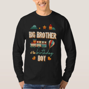 Big Brother The Birthday Boy Train Theme Matching T-Shirt
