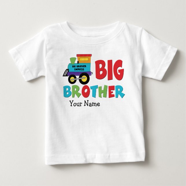Big Brother Train Baby T-Shirt (Front)