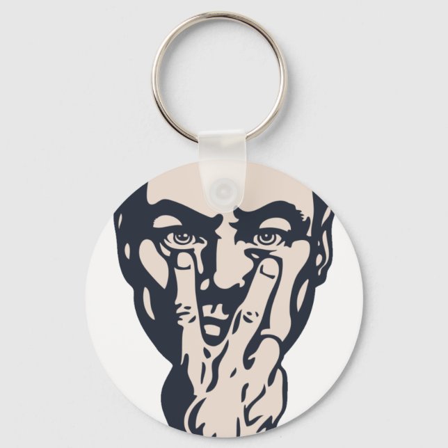 Big Brother Watching Key Ring (Front)