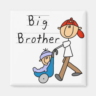 Big Brother with Little Brother Tshirts and Gifts Magnet