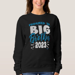 Big Brothers 2023 Kids Boys Toddler Pregnancy Anno Sweatshirt