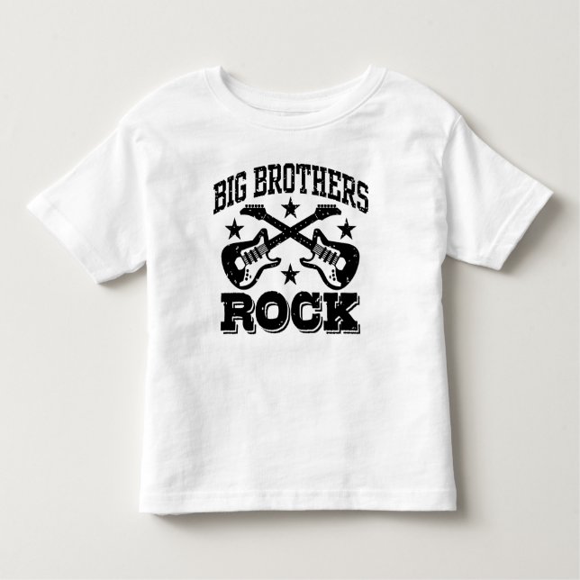 Big Brothers Rock Toddler T-Shirt (Front)