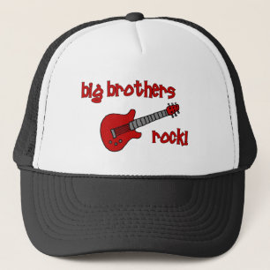 Big Brothers Rock! with Guitar Trucker Hat