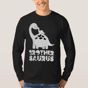Big Brothersaurus Rex Little Brother Saurus Bro Di T-Shirt