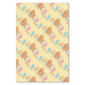 Big Brown Bear & Friends Share Four Chairs Tissue Paper (Vertical)