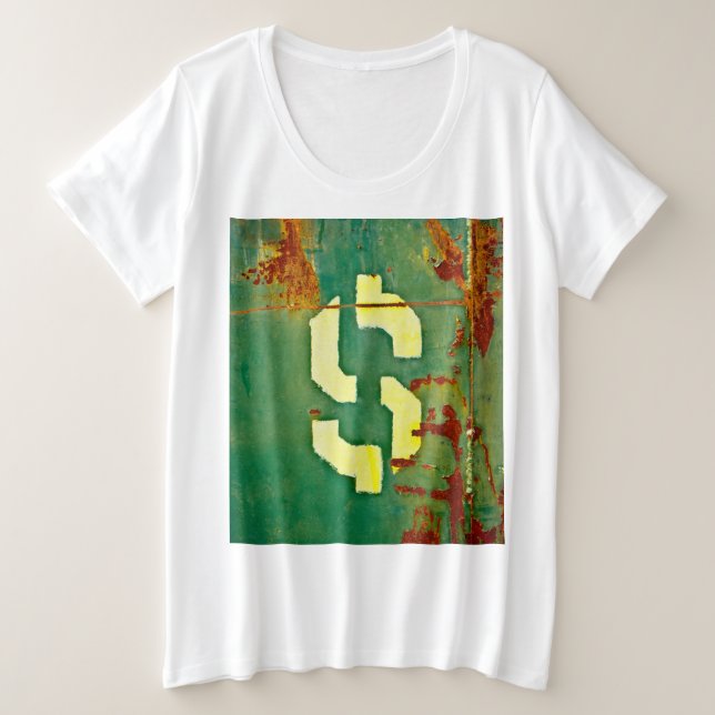 Big Bucks Plus Size T-Shirt (Design Front)