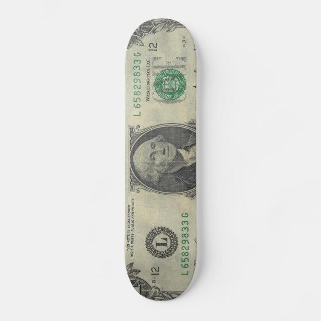Big Bucks Skateboard (Front)