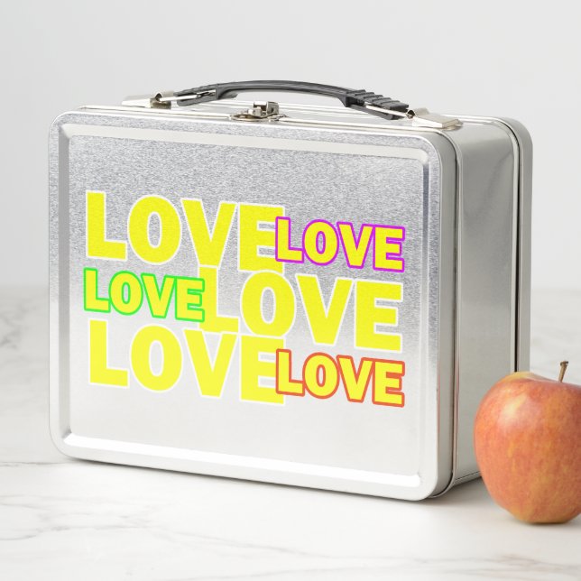 Big Bunch O' Bliss  Metal Lunch Box (In Situ)
