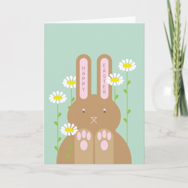 Big Bunny Holiday Card (Front)