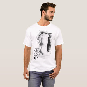 Big Butt Marble Statue T-Shirt
