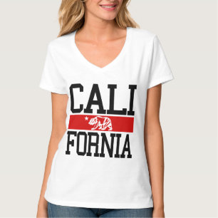 BIG California State Flag Design T-Shirt