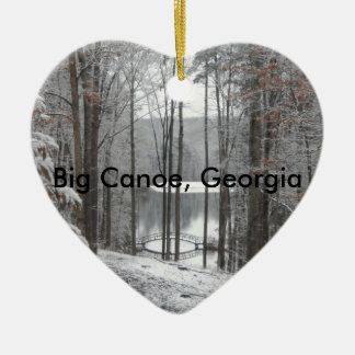 Big Canoe, Georgia Ceramic Tree Decoration