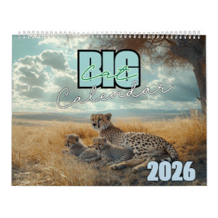 Big Cat Calendar 2025