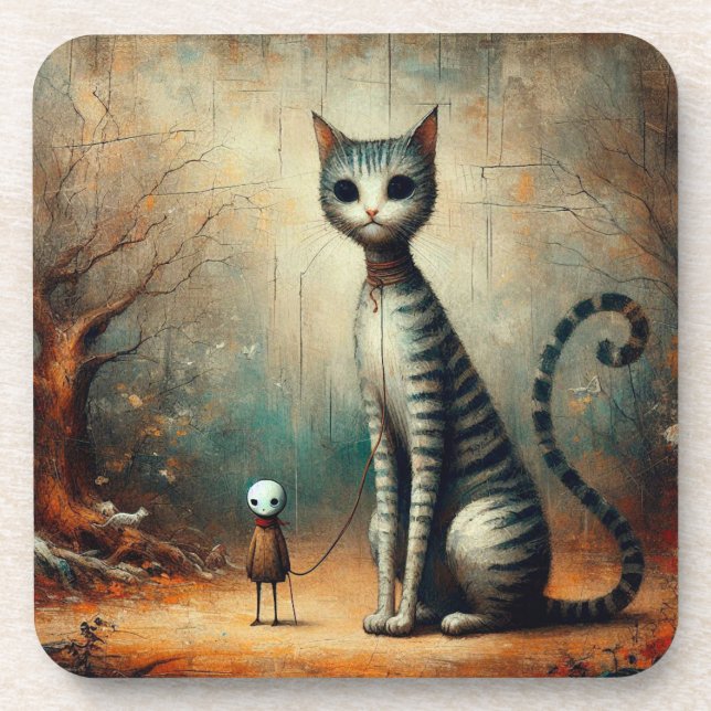 Big cat coaster (Front)