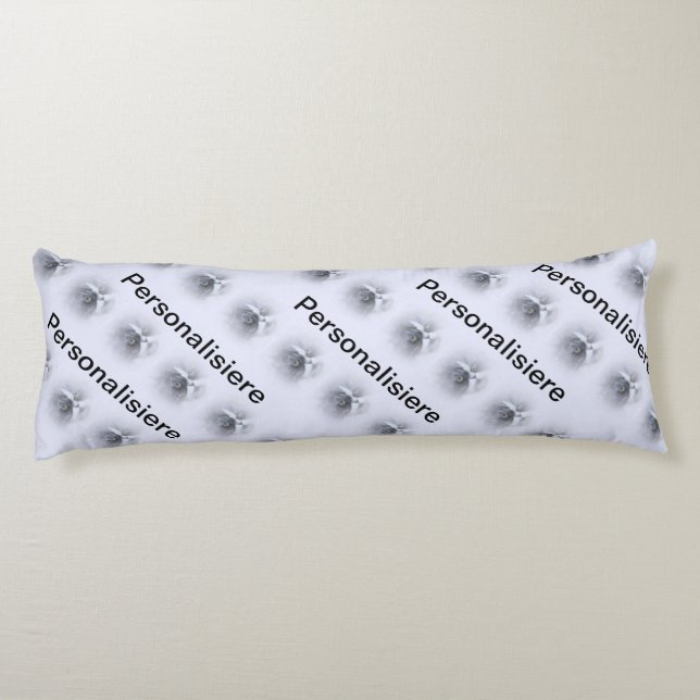 big cat eyes a persian cat body pillow (Back)