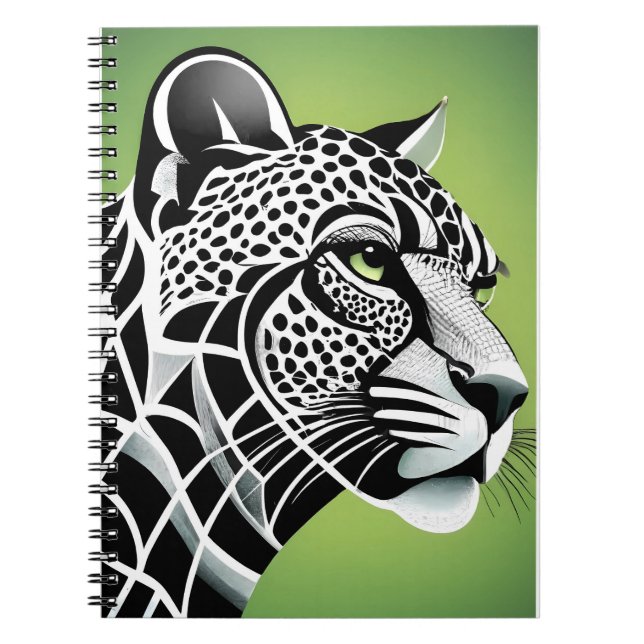 Big Cat Leopard Jaguar Notebook (Front)